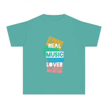 Typography themed Youth Midweight Tee