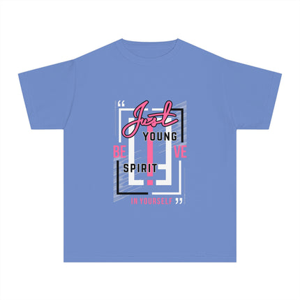 Typography themed Youth Midweight Tee