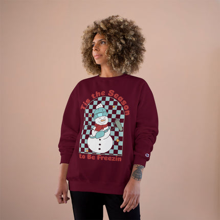 Christmas themed Champion Sweatshirt
