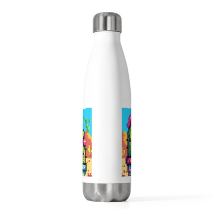 Entzückende 20oz Isolierflasche mit lächelndem Design und 3 Katzen 