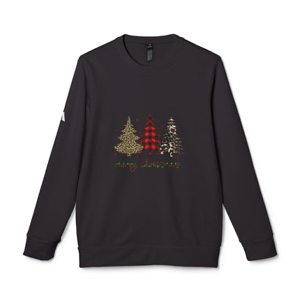 Christmas themed Adidas Unisex Fleece Crewneck Sweatshirt
