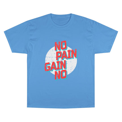 Champion-T-Shirt mit Typografie-Motiv