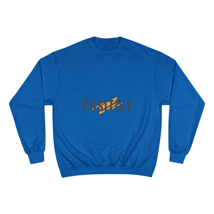 Champion-Sweatshirt mit Typografie-Motiv