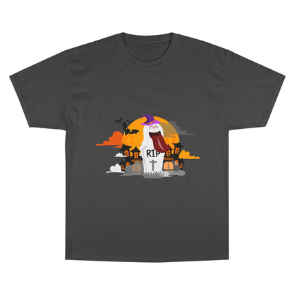 Champion-T-Shirt mit Halloween-Motiv