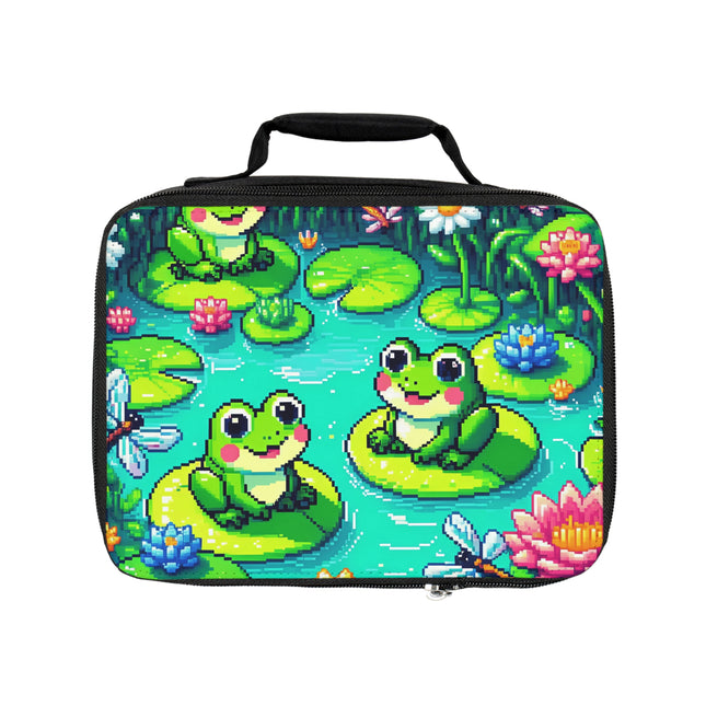 Süße Lunchtasche mit 2 Fröschen-Design 