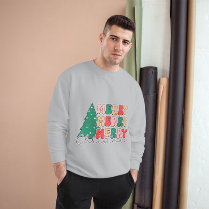 Christmas themed Champion Sweatshirt