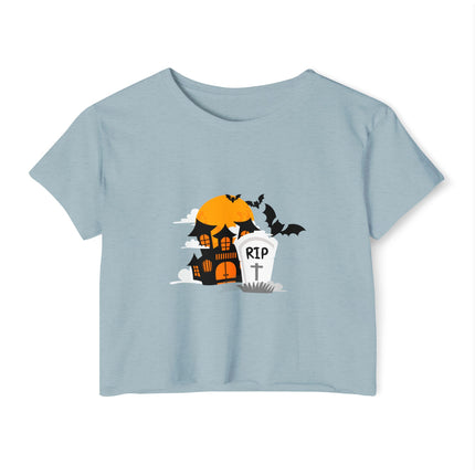 Halloween-Festival-Crop-Top für Damen