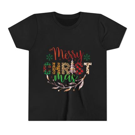 Christmas themed Youth Short Sleeve Tee