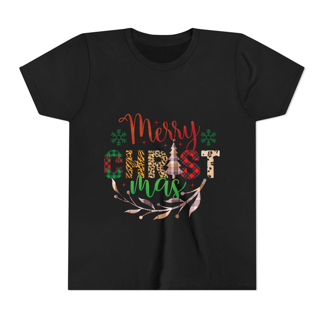 Kurzärmeliges T-Shirt für Jugendliche mit Weihnachtsmotiv