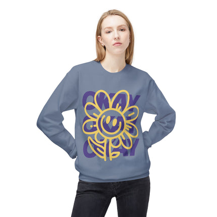 Unisex-Sweatshirt mit Rundhalsausschnitt aus mittelschwerem Softstyle-Fleece