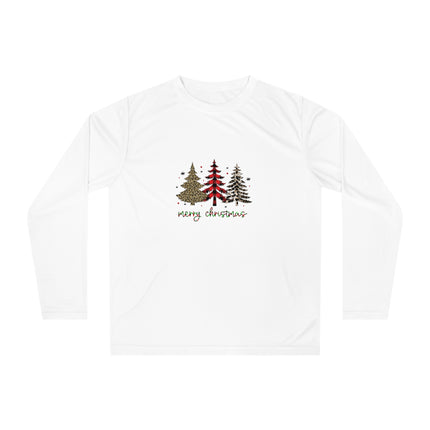 Christmas themed Unisex Performance Long Sleeve Shirt