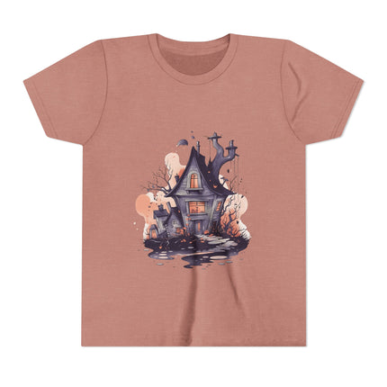 Halloween-Kurzarm-T-Shirt für Jugendliche