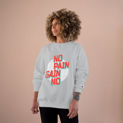 Champion-Sweatshirt mit Typografie-Motiv