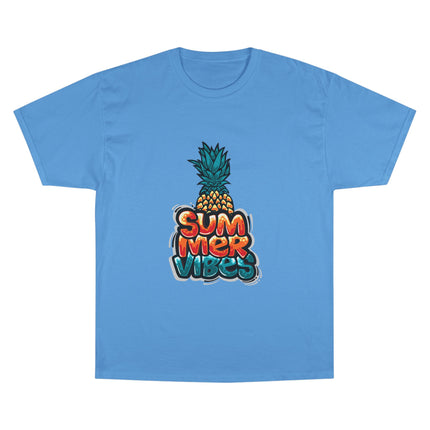 Champion-T-Shirt mit Typografie-Motiv