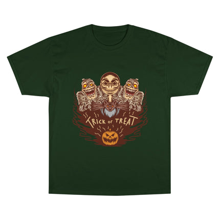 Champion-T-Shirt mit Halloween-Motiv