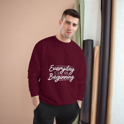 Champion-Sweatshirt mit Typografie-Motiv