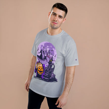 Champion-T-Shirt mit Halloween-Motiv
