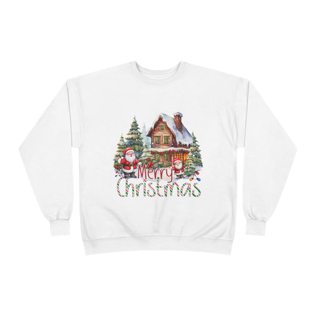 Christmas themed Unisex EcoSmart Crewneck Sweatshirt
