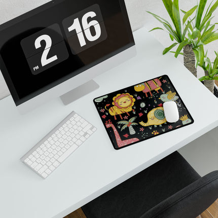 Cute Animal Pattern design themed Desk Mats