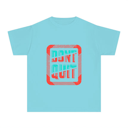 Typography themed Youth Midweight Tee
