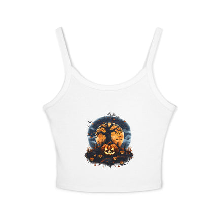 Halloween-Themen Damen Spaghetti Strap Tank Top 