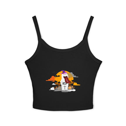 Halloween-Themen Damen Spaghetti Strap Tank Top 
