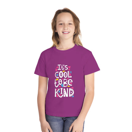 Typography themed Youth Midweight Tee