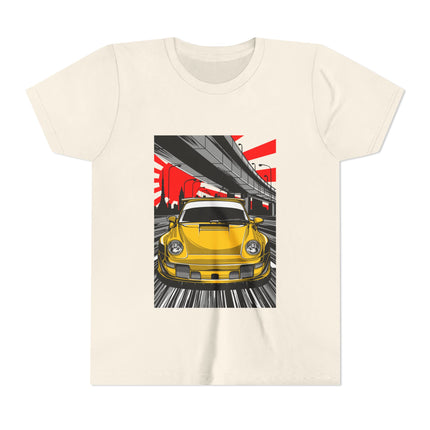 Car Enthusiast themed Youth Short Sleeve Tee