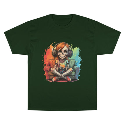 Champion-T-Shirt mit Halloween-Motiv
