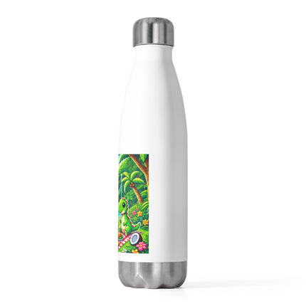 Cute 2 Dino design themed 20oz Insulated Bottle