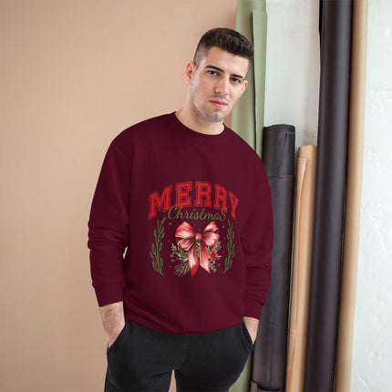 Christmas themed Champion Sweatshirt