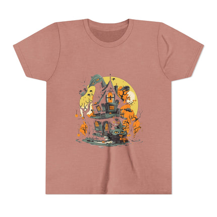 Halloween themed Youth Short Sleeve Tee