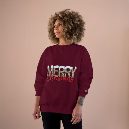 Christmas themed Champion Sweatshirt