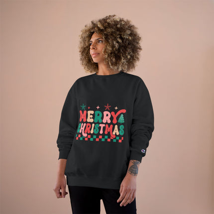 Christmas themed Champion Sweatshirt