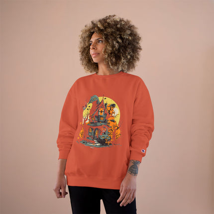 Halloween themed  Champion Sweatshirt
