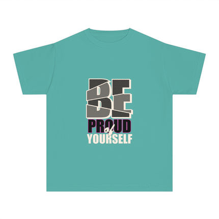 Typography themed Youth Midweight Tee