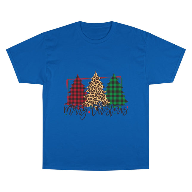 Champion-T-Shirt mit Weihnachtsmotiv