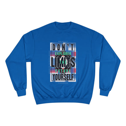 Champion-Sweatshirt mit Typografie-Motiv