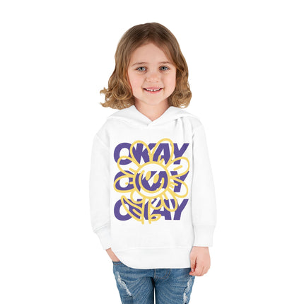 okay okay okay chill mood Toddler Pullover Fleece Hoodie