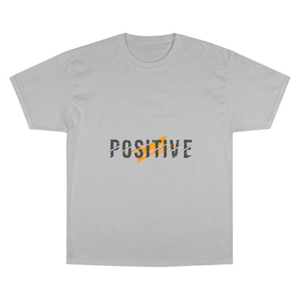 Champion-T-Shirt mit Typografie-Motiv