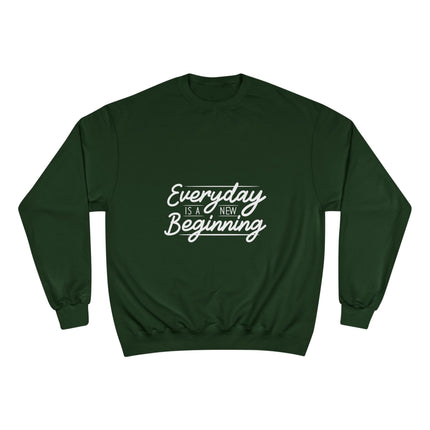 Champion-Sweatshirt mit Typografie-Motiv