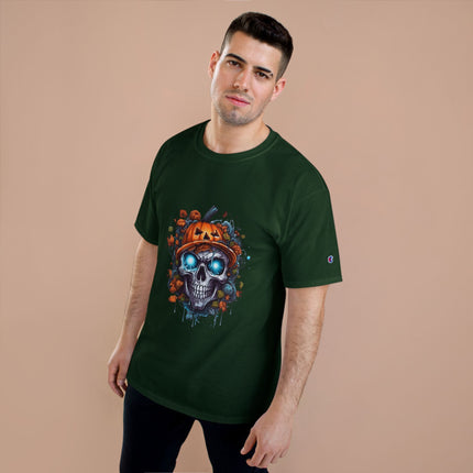 Champion-T-Shirt mit Halloween-Motiv