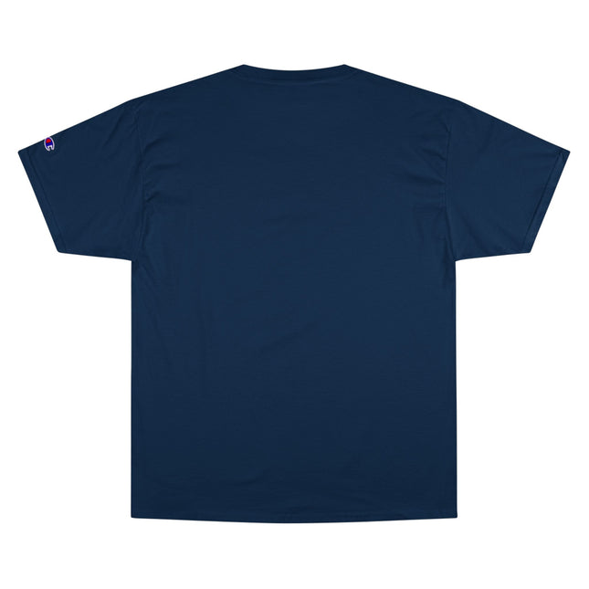 Champion-T-Shirt mit Weihnachtsmotiv
