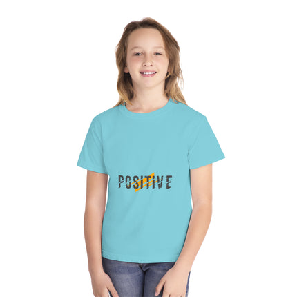 Typography themed Youth Midweight Tee