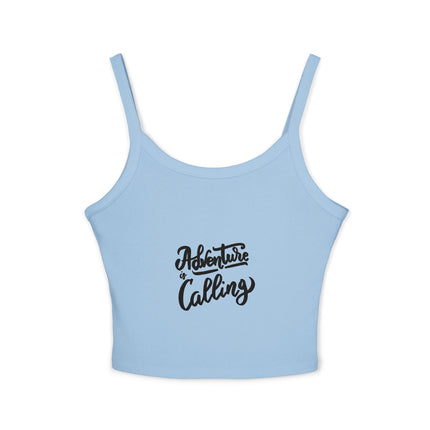 Typografie Themen Damen Spaghetti Strap Tank Top 