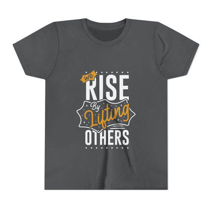 Typography themed Youth Short Sleeve Tee