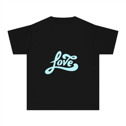 Typography themed Youth Midweight Tee