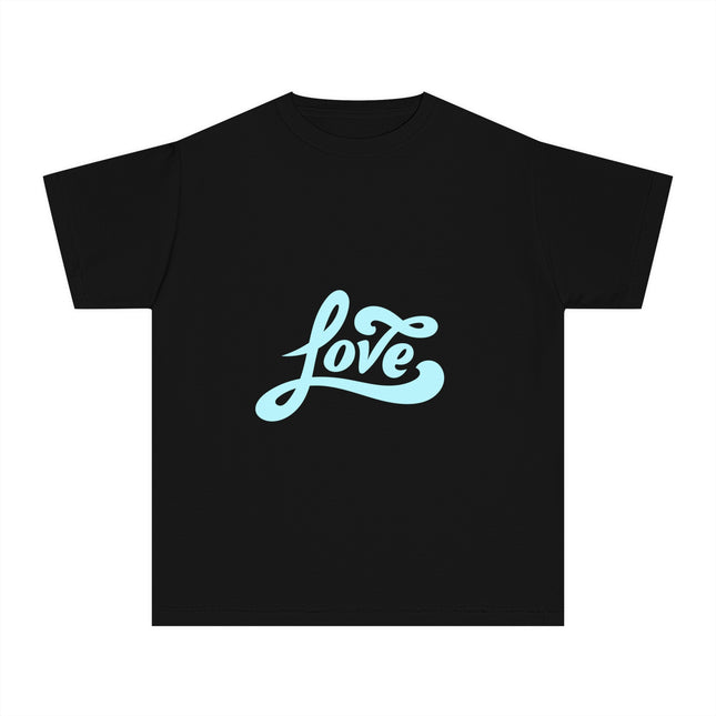 Typography themed Youth Midweight Tee