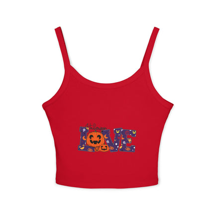 Halloween-Themen Damen Spaghetti Strap Tank Top 