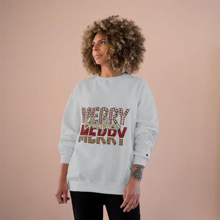 Christmas themed Champion Sweatshirt